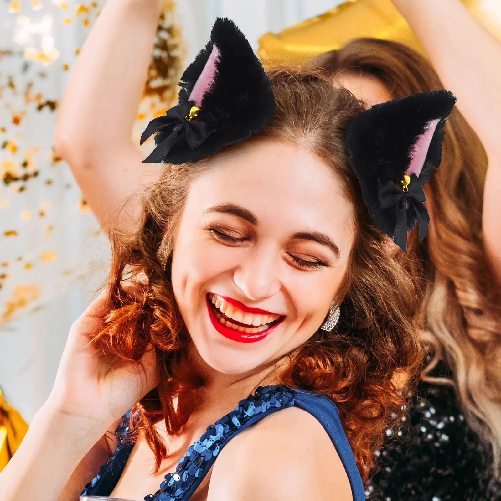 1 Pair Cat Ear Hair Clip Lovely Party Hair Clamp Halloween Cosplay Costume Accessory Cute Animal Ear Barrette
1 Pair Cat Ear Hair Clip Lovely Party Hair Clamp Halloween Cosplay Costume Accessory Cute Animal Ear Barrette