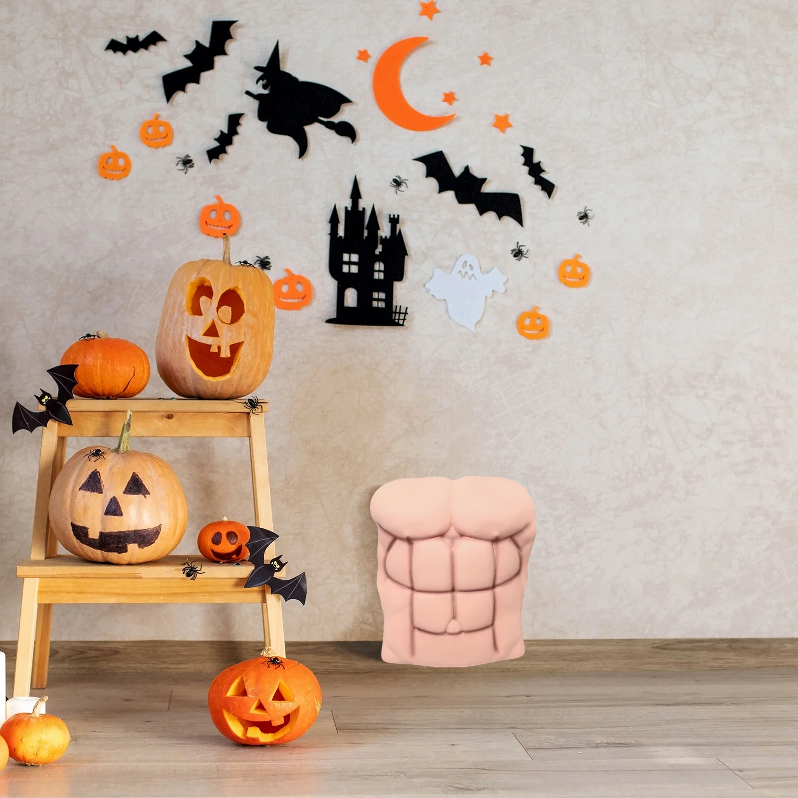 2Pcs Muscle Suit Men Realistic Fake ABS Chest Halloween Costume Cosplay Prop Party Muscle Skin Garment Fake Muscles
2Pcs Muscle Suit Men Realistic Fake ABS Chest Halloween Costume Cosplay Prop Party Muscle Skin Garment Fake Muscles