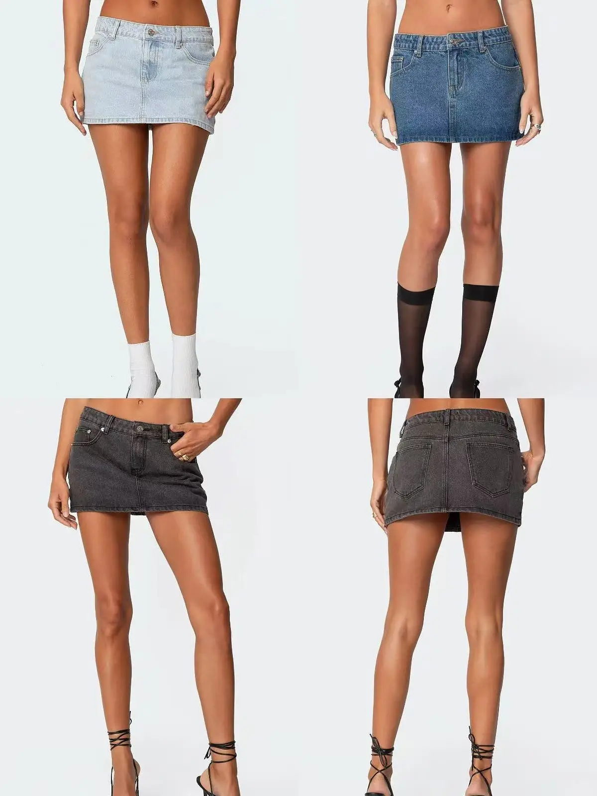 Женские джинсовые шорты с низкой талией, утягивающие, в стиле юбки-брюки, из хлопка, повседневные, для взрослых женщин, модные, летние, черные
Женские джинсовые шорты с низкой талией, утягивающие, в стиле юбки-брюки, из хлопка, повседневные, для взрослых женщин, модные, летние, черные