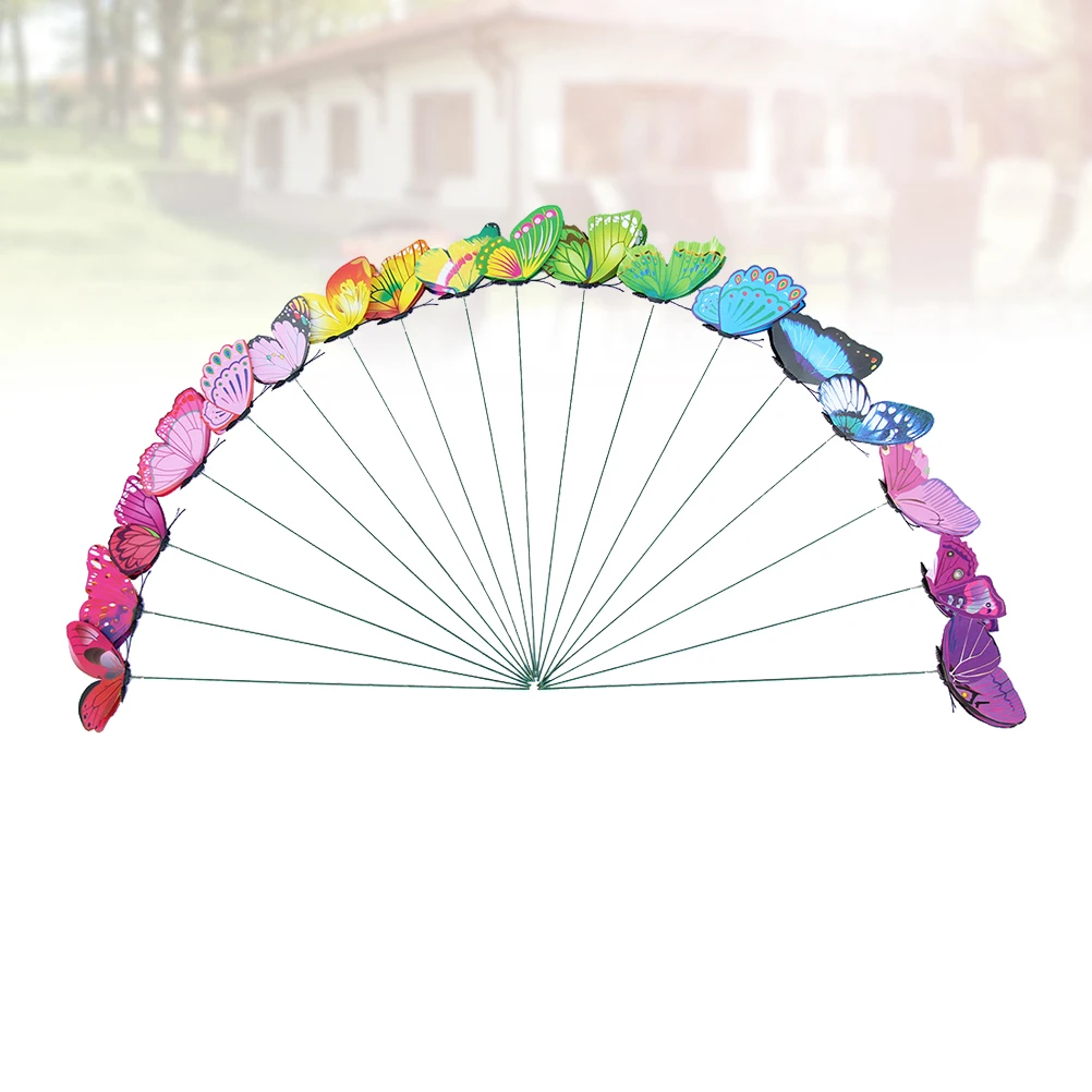 24pcs Simulation Butterfly Decorative Stakes Beautiful PVC Material Garden Patio Plant Decorations for garden
24pcs Simulation Butterfly Decorative Stakes Beautiful PVC Material Garden Patio Plant Decorations for garden