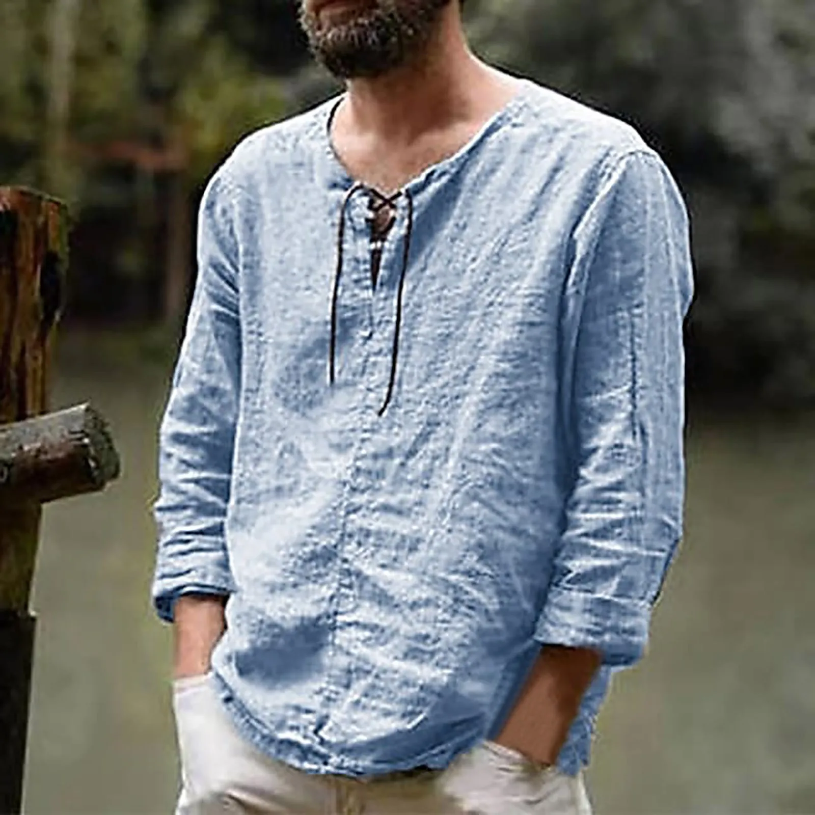 New Linen Shirt Men'S Casual Blouse Cotton Loose Tops Long Sleeve Tee Shirt Spring Autumn Casual Handsome Men Shirts Chemise
New Linen Shirt Men'S Casual Blouse Cotton Loose Tops Long Sleeve Tee Shirt Spring Autumn Casual Handsome Men Shirts Chemise