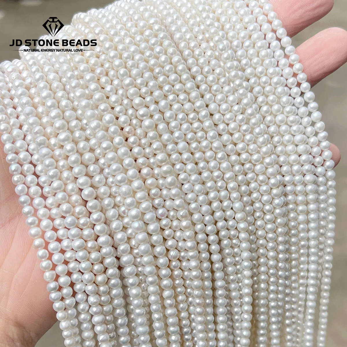 Natural White Freshwater Pearl Loose Beads, High Luster Pearls for DIY Bracelet Necklace Earring Jewelry Making
Natural White Freshwater Pearl Loose Beads, High Luster Pearls for DIY Bracelet Necklace Earring Jewelry Making
