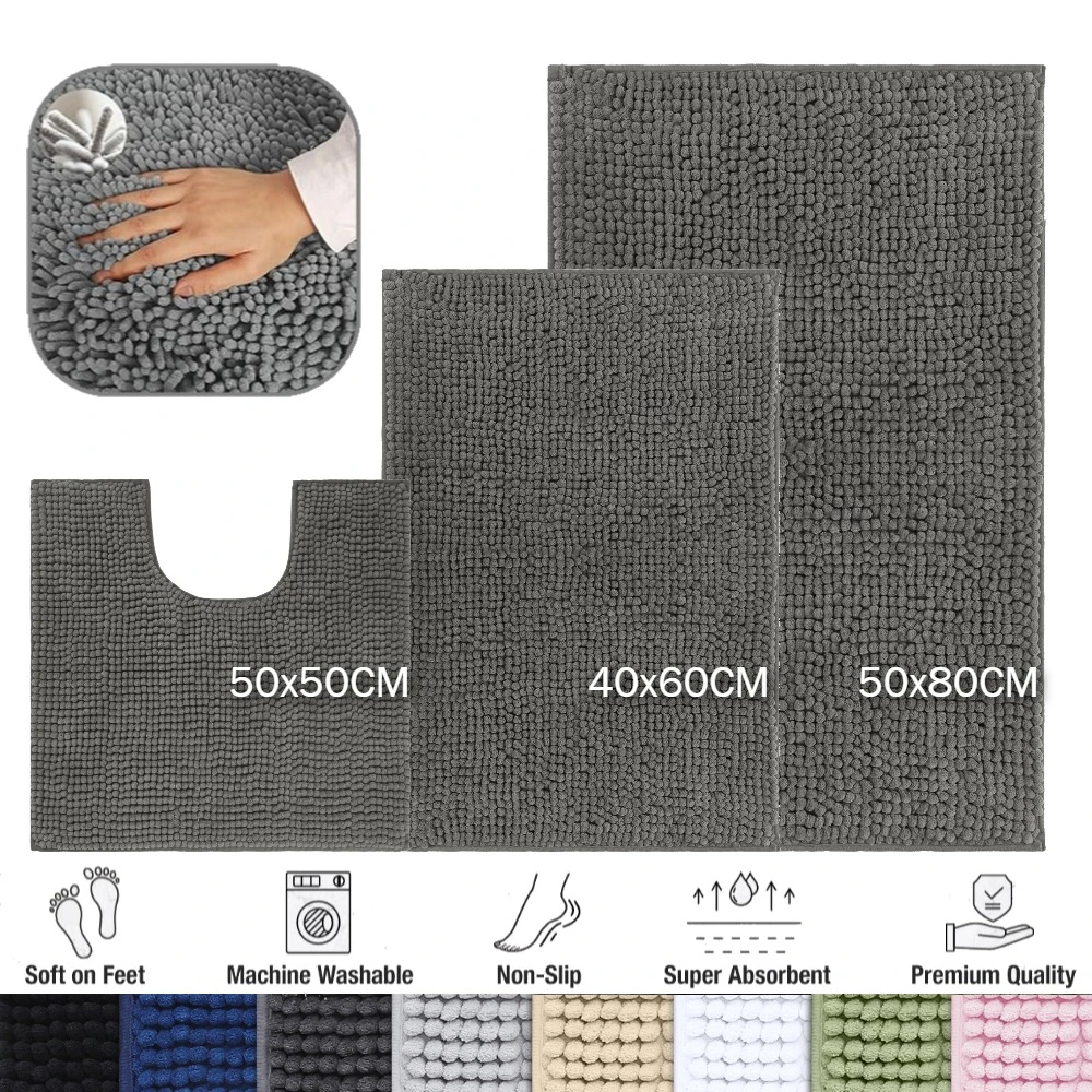 3PC Синельный коврик для ванной Нескользящий анти-форма Ультрамягкий коврик для ванной комнаты Супер впитывающие коврики для ванной Быстросохнущий коврик для ванной Коврик для ванной Коврик для ванной
3PC Синельный коврик для ванной Нескользящий анти-форма Ультрамягкий коврик для ванной комнаты Супер впитывающие коврики для ванной Быстросохнущий коврик для ванной Коврик для ванной Коврик для ванной