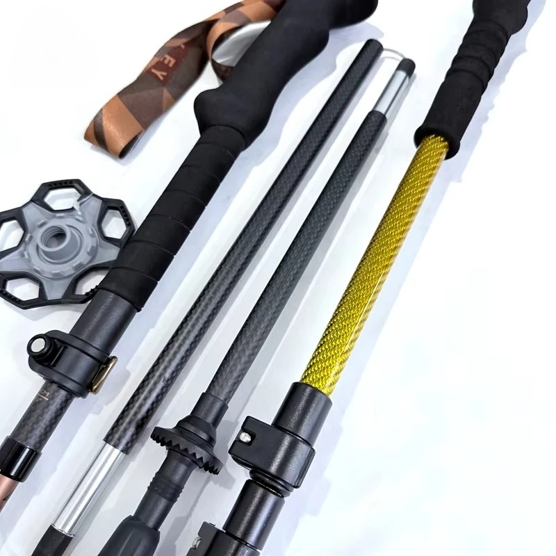 Ultralight Carbon Fiber Tactical Trekking Poles with Spear for Hiking Backpacking Mountaineering
Ultralight Carbon Fiber Tactical Trekking Poles with Spear for Hiking Backpacking Mountaineering