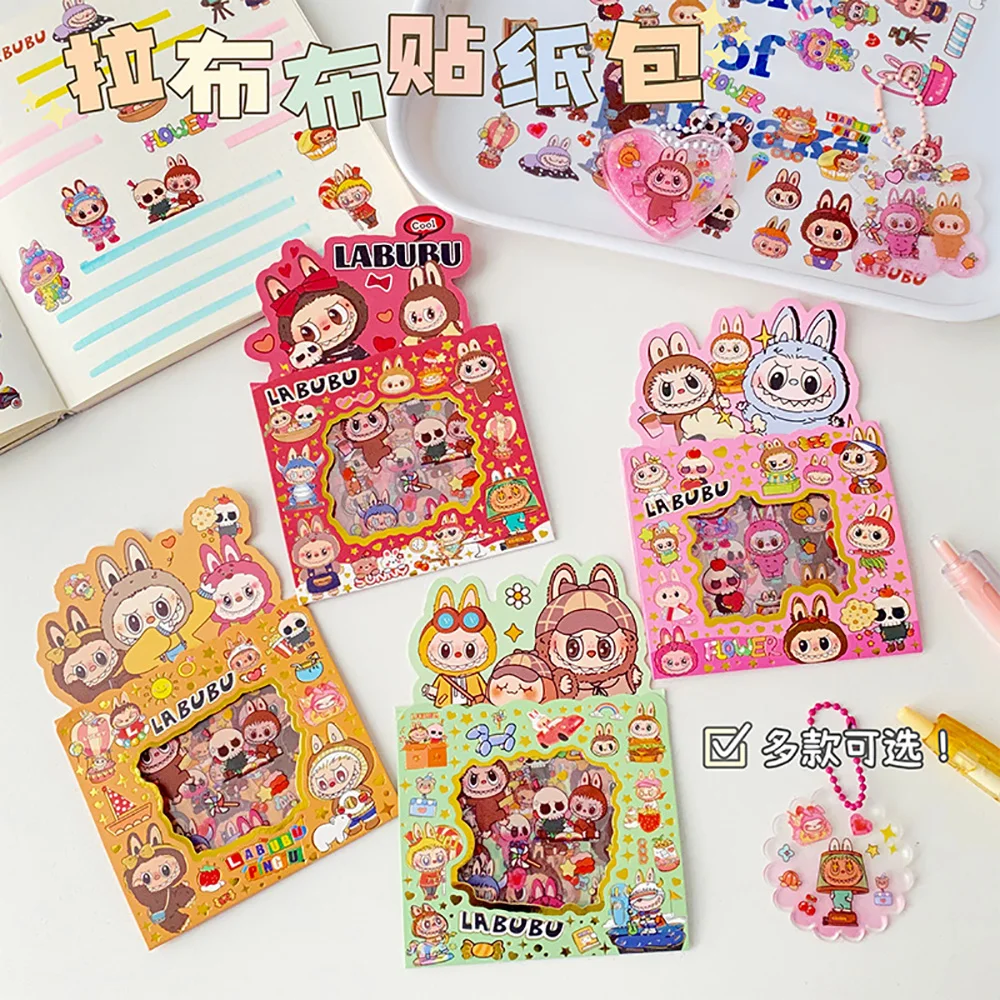 5PCS Labubu Anime Sticker Cartoon Applique Transparent Waterproof Decals Diy Handbook Decoration Children's Toy Accessories Gift
5PCS Labubu Anime Sticker Cartoon Applique Transparent Waterproof Decals Diy Handbook Decoration Children's Toy Accessories Gift