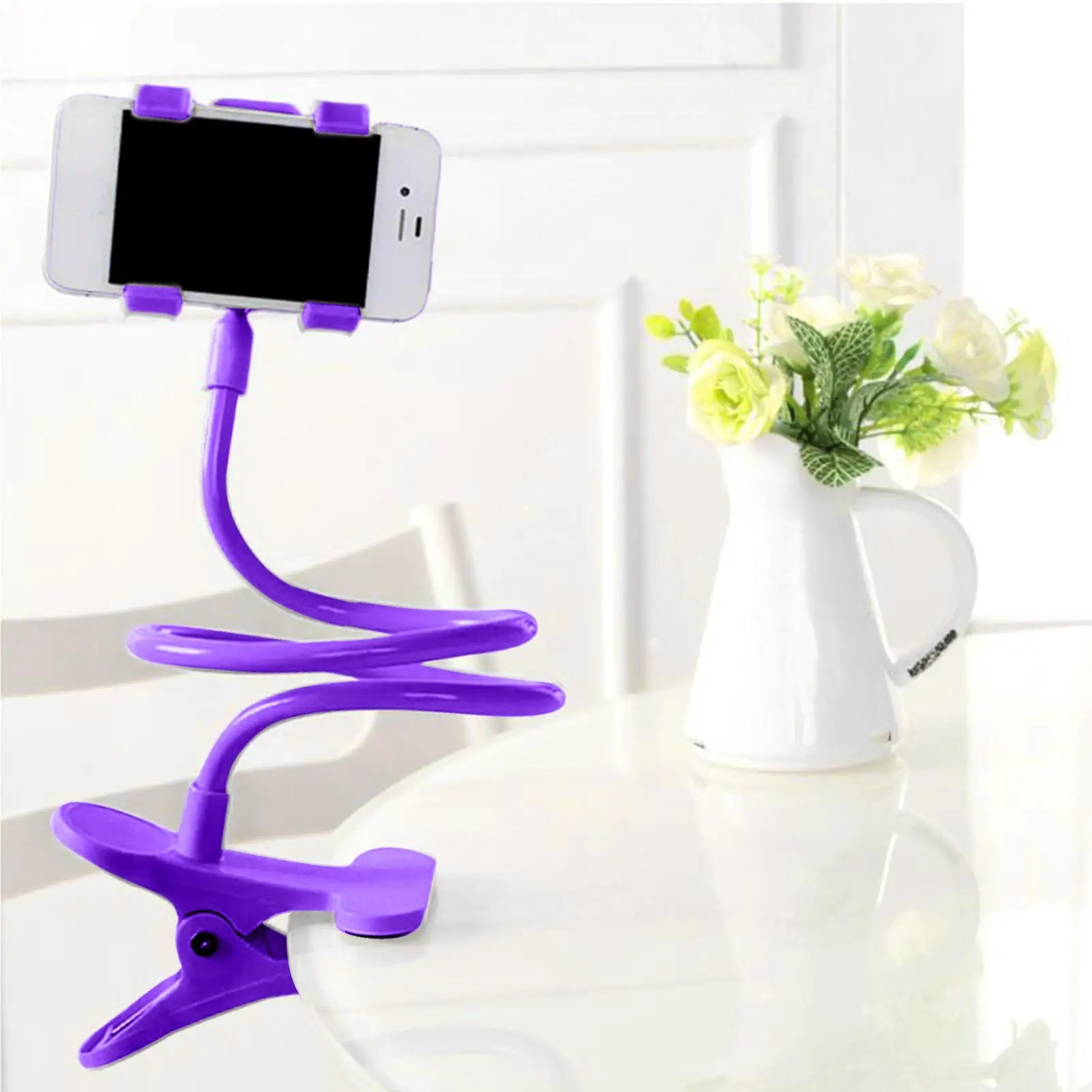 Tablet Phone Holder 360 Degree Rotating Spiral Base Lazy Person Rack Holder Phone Bedside Bracket Desktop Stand No Need To Hold
Tablet Phone Holder 360 Degree Rotating Spiral Base Lazy Person Rack Holder Phone Bedside Bracket Desktop Stand No Need To Hold