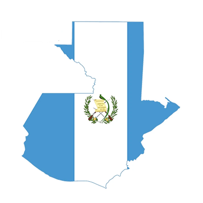 Guatemala Map Flag Car Sticker Silhouette for Bumper Fridge Waterproof Car Accessories
Guatemala Map Flag Car Sticker Silhouette for Bumper Fridge Waterproof Car Accessories