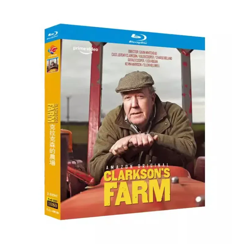 BD Blu-ray British Drama Documentary Clarkson's Farm Seasons 1 to 3 6 Disc Set
BD Blu-ray British Drama Documentary Clarkson's Farm Seasons 1 to 3 6 Disc Set