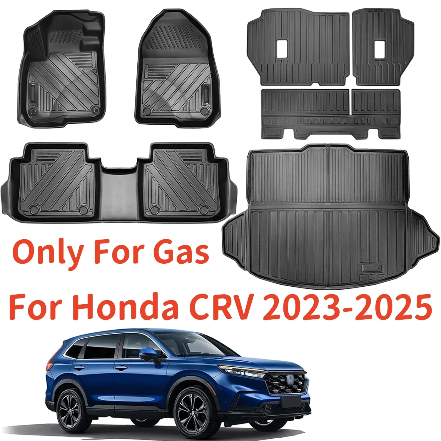 For Honda CRV 2023 2024 2025 TPE Floor Mats Trunk Mat Cargo Liner Cargo Mat Only Gas, All Weather Back Seat Cover LHD & RHD
For Honda CRV 2023 2024 2025 TPE Floor Mats Trunk Mat Cargo Liner Cargo Mat Only Gas, All Weather Back Seat Cover LHD & RHD