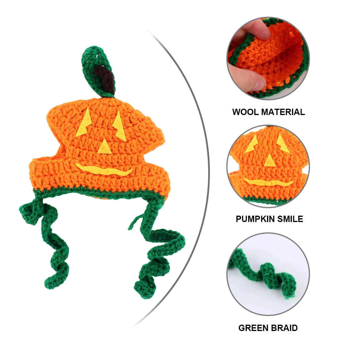 1Pcs Soft Comfortable Pumpkin Hat and Scarf Pet Costume Halloween Pet Cape Clothes Adorable Ornament Pumpkin Hat
1Pcs Soft Comfortable Pumpkin Hat and Scarf Pet Costume Halloween Pet Cape Clothes Adorable Ornament Pumpkin Hat