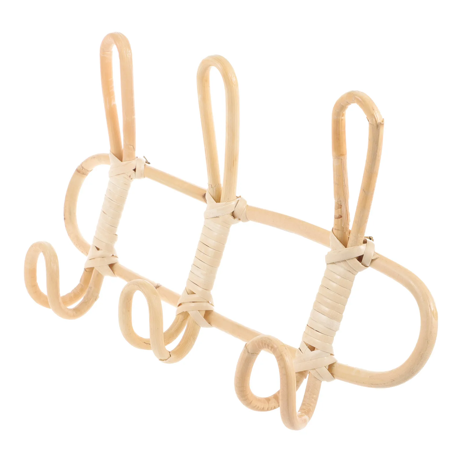 3 Hooks Natural Rattan Wall Hooks Vintage Woven Coat Hangers Clothing Storage Bedroom Decor Towel Rack Bath Mount Shelf
3 Hooks Natural Rattan Wall Hooks Vintage Woven Coat Hangers Clothing Storage Bedroom Decor Towel Rack Bath Mount Shelf