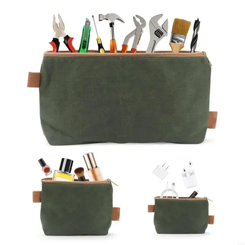 28GF Multifunction 3 Piece Waterproof Tool Bag Set Waxed Canvas Tool with Zippered for Efficient Hardware Organization
28GF Multifunction 3 Piece Waterproof Tool Bag Set Waxed Canvas Tool with Zippered for Efficient Hardware Organization