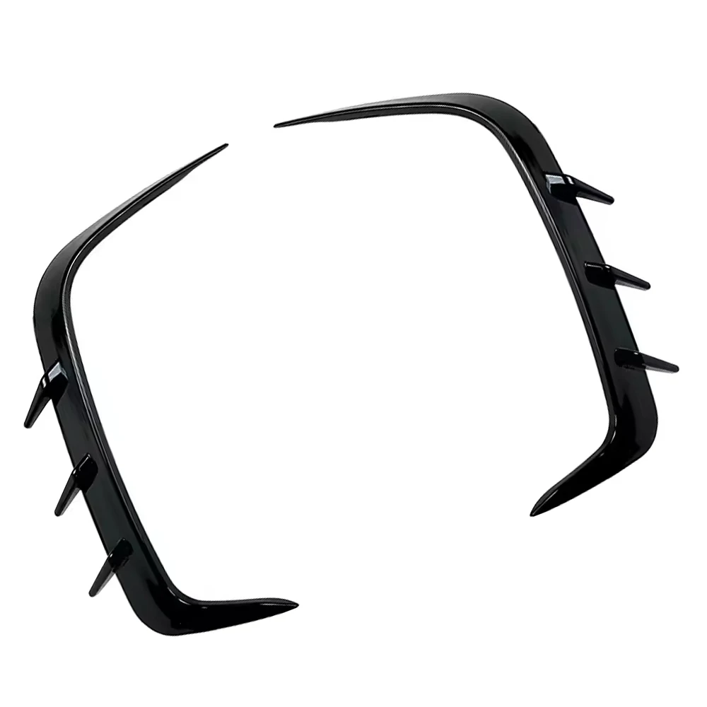 2 шт., бампер, спойлер, крышка вентиляционного отверстия, разветвитель, глянцевый черный для BMW G22 G23 425i 430i M440i M Sport 2020-2021, задняя левая и правая 
2 шт., бампер, спойлер, крышка вентиляционного отверстия, разветвитель, глянцевый черный для BMW G22 G23 425i 430i M440i M Sport 2020-2021, задняя левая и правая