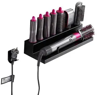Wall Mounted Bathroom Organizer, No Drilling Curling Iron Hair Tool Organizer, No Drilling, Airwrap Multi-Function Organizer
Wall Mounted Bathroom Organizer, No Drilling Curling Iron Hair Tool Organizer, No Drilling, Airwrap Multi-Function Organizer