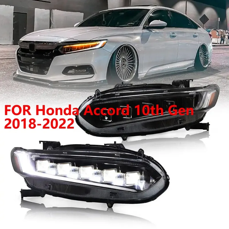 For Honda Accord 10th Gen 2018-2022 Full LED Projector Headlights Assembly DRL Lamp Kit
For Honda Accord 10th Gen 2018-2022 Full LED Projector Headlights Assembly DRL Lamp Kit