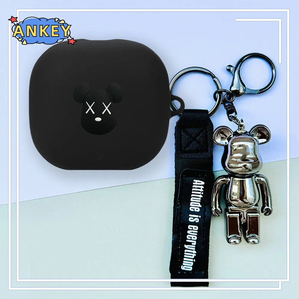 Силиконовый чехол для Sony LinkBuds Open, LinkBuds Fit WF-LS910N WF-L910, милый мягкий защитный чехол для наушников с подвеской в виде медвежонка.
Силиконовый чехол для Sony LinkBuds Open, LinkBuds Fit WF-LS910N WF-L910, милый мягкий защитный чехол для наушников с подвеской в виде медвежонка.