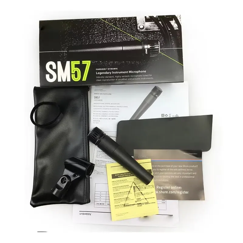 High quality with cable dynamic microphone SM57 professional recording voice broadcast guitar pickup microphone
High quality with cable dynamic microphone SM57 professional recording voice broadcast guitar pickup microphone