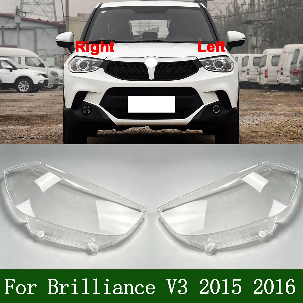 Car Accessories Front Headlamps Transparent Lampshades For Brilliance 2015 2016 V3 Lamp Shell Headlights Lens Cover Plexiglass
Car Accessories Front Headlamps Transparent Lampshades For Brilliance 2015 2016 V3 Lamp Shell Headlights Lens Cover Plexiglass