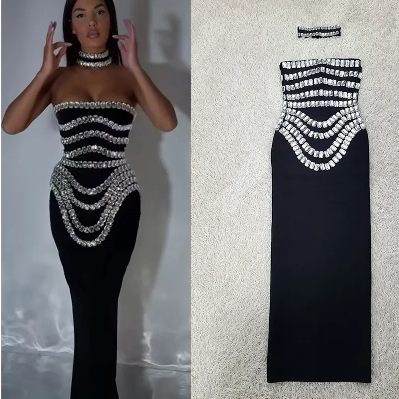 Bla Heavy Embroidery Diamond Trim Belted Long Slim Wrap Dr Two-Piece Set for Par Wedding Banquet Performance
Bla Heavy Embroidery Diamond Trim Belted Long Slim Wrap Dr Two-Piece Set for Par Wedding Banquet Performance
