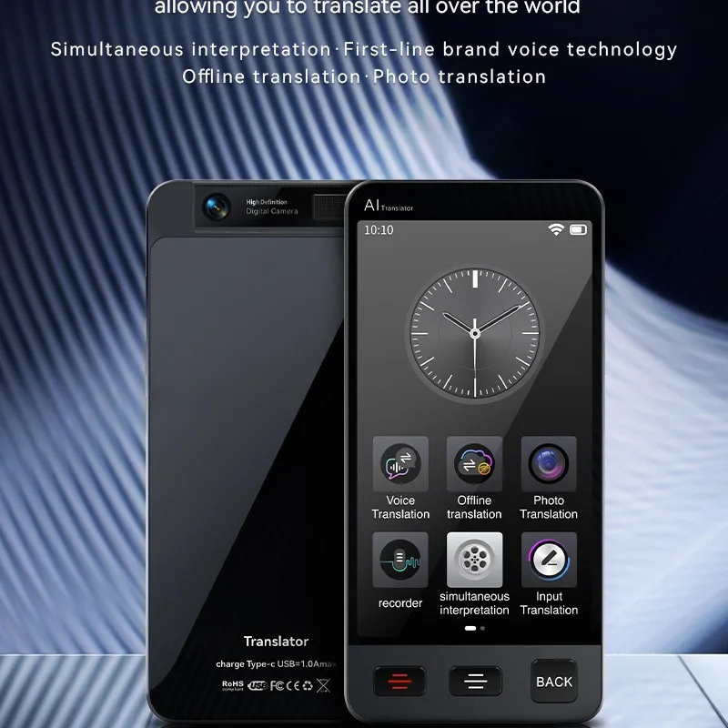 M80 Portable Language Translator Device 142 Languages Voice Translation 19 Offline Translation Modes For International Travel
M80 Portable Language Translator Device 142 Languages Voice Translation 19 Offline Translation Modes For International Travel