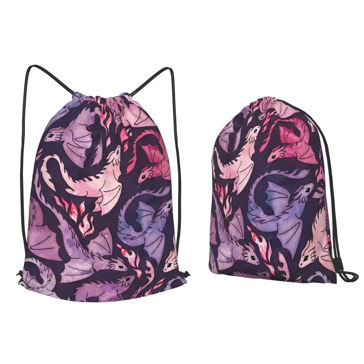 Dragon Fire Dark Pink Purple Backpacks Casual Drawstring Bundle Pocket Sports Bag Book Bags for Man Woman Students
Dragon Fire Dark Pink Purple Backpacks Casual Drawstring Bundle Pocket Sports Bag Book Bags for Man Woman Students