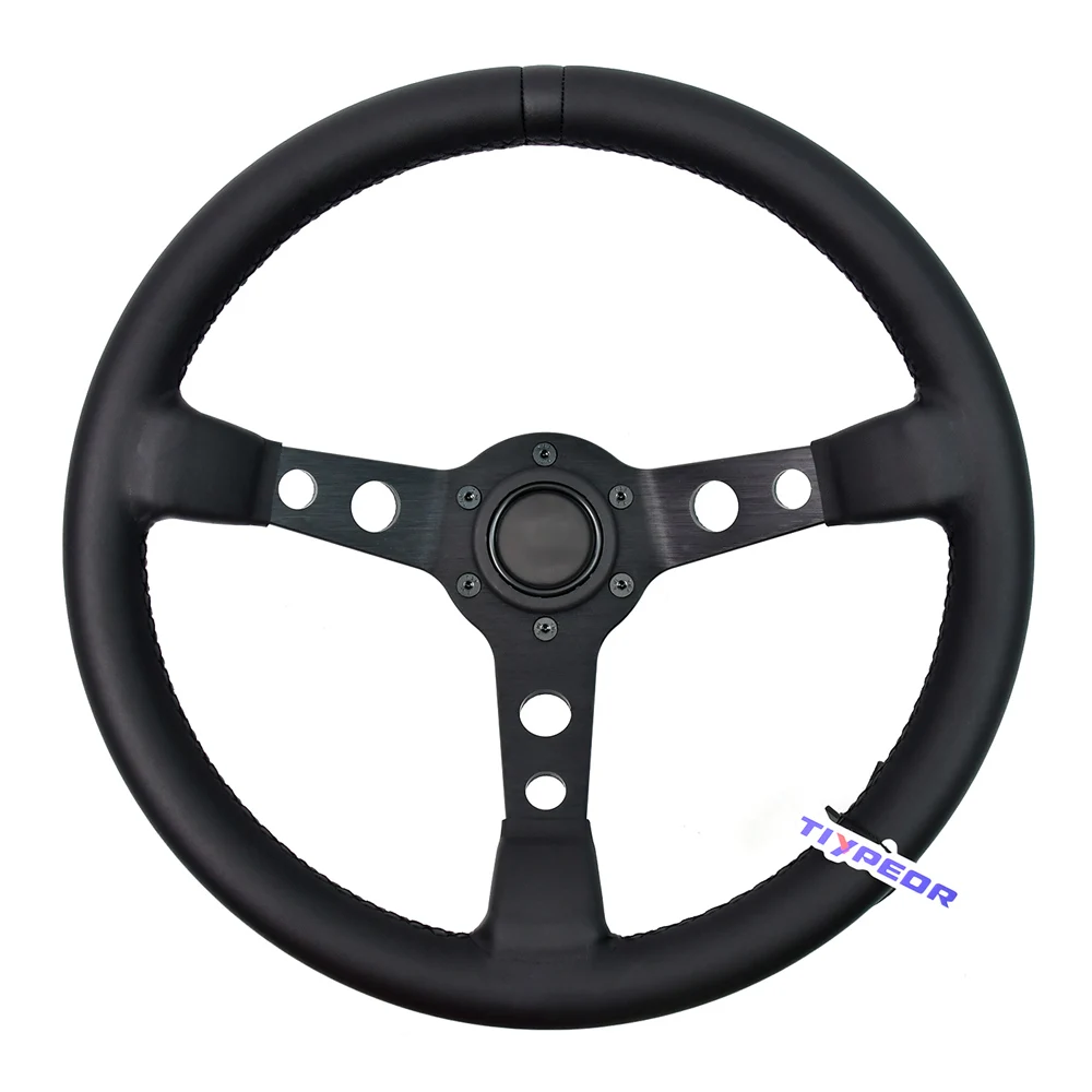 14inch 350mm Car Sport Steering Wheel Deep Concave Drift 60th Anniversary Racing Steering Wheel with Black Edition
14inch 350mm Car Sport Steering Wheel Deep Concave Drift 60th Anniversary Racing Steering Wheel with Black Edition