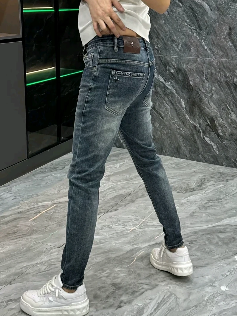 High Quali Faionable Men's Jeans Spring Autumn New Arrival Premium Feel Versatile Sli Slim Fit Casual mid Waist
High Quali Faionable Men's Jeans Spring Autumn New Arrival Premium Feel Versatile Sli Slim Fit Casual mid Waist