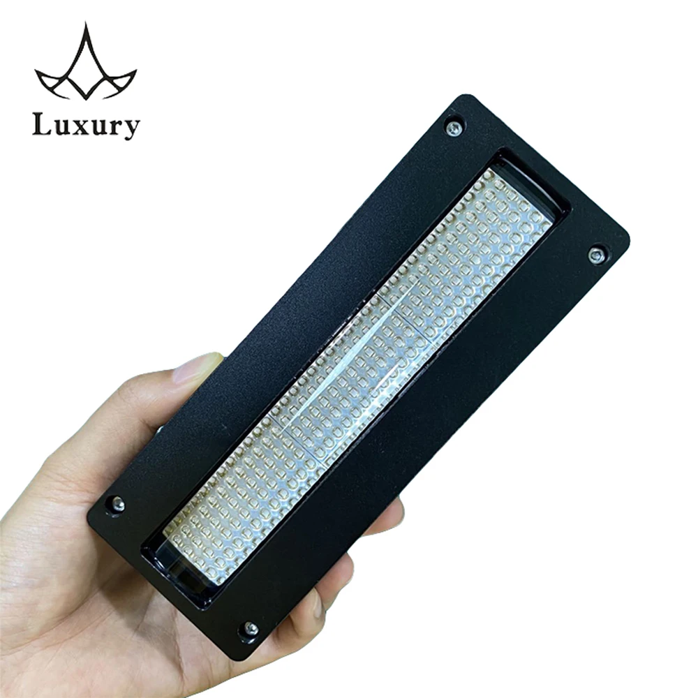 UV Printer/UV Photocopier/UV Coiling Machine Suitable For Shadowless Adhesive Ink Resin LED UV Curing Lamp 15025mm
UV Printer/UV Photocopier/UV Coiling Machine Suitable For Shadowless Adhesive Ink Resin LED UV Curing Lamp 15025mm