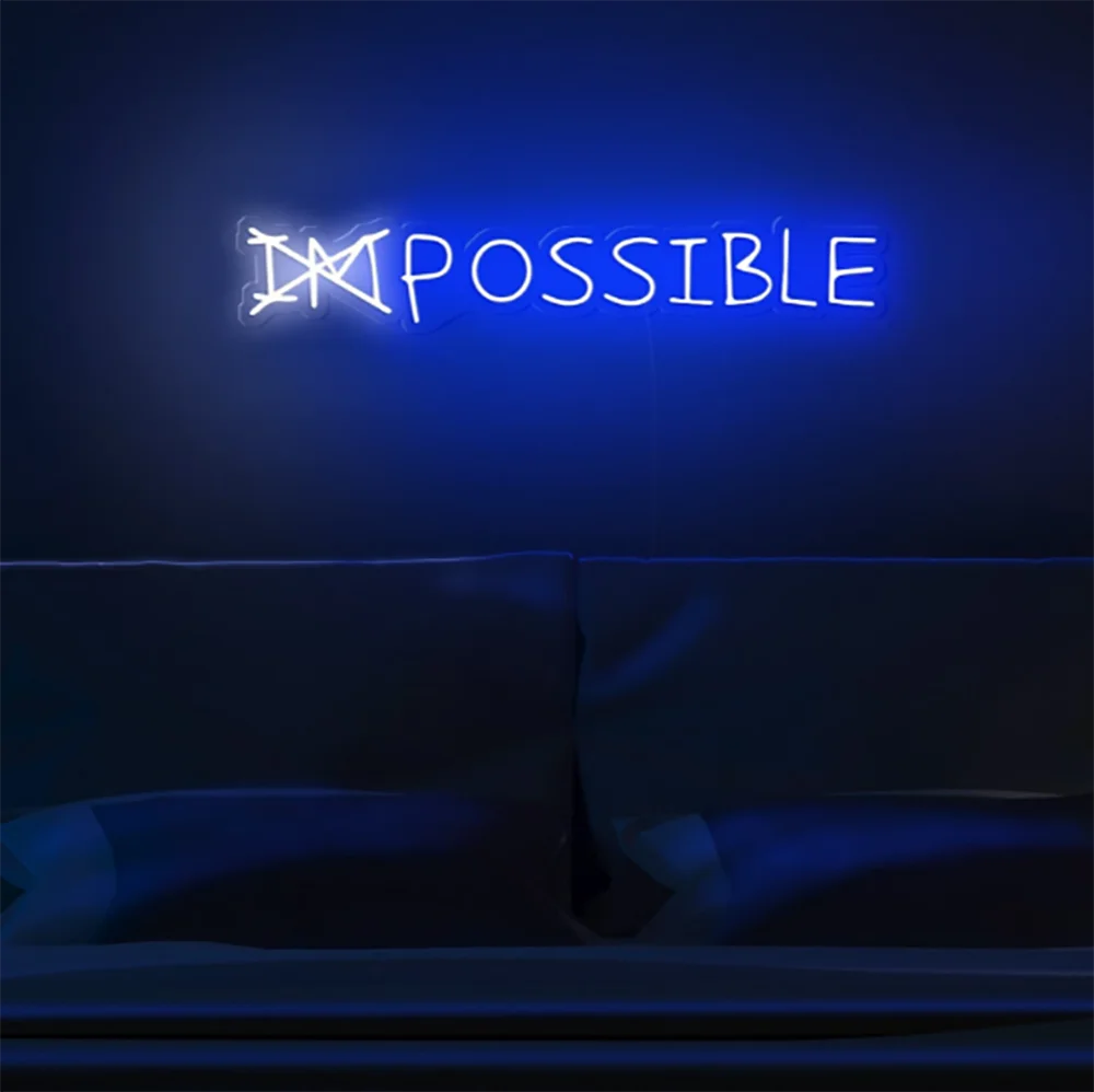 Aesthetic Cute IM Or Not IMPOSSIBLE Led Neon Sign Custom Decoracion Acrylic For Shop Party Gift Home Kawaii Wall Room Decor
Aesthetic Cute IM Or Not IMPOSSIBLE Led Neon Sign Custom Decoracion Acrylic For Shop Party Gift Home Kawaii Wall Room Decor