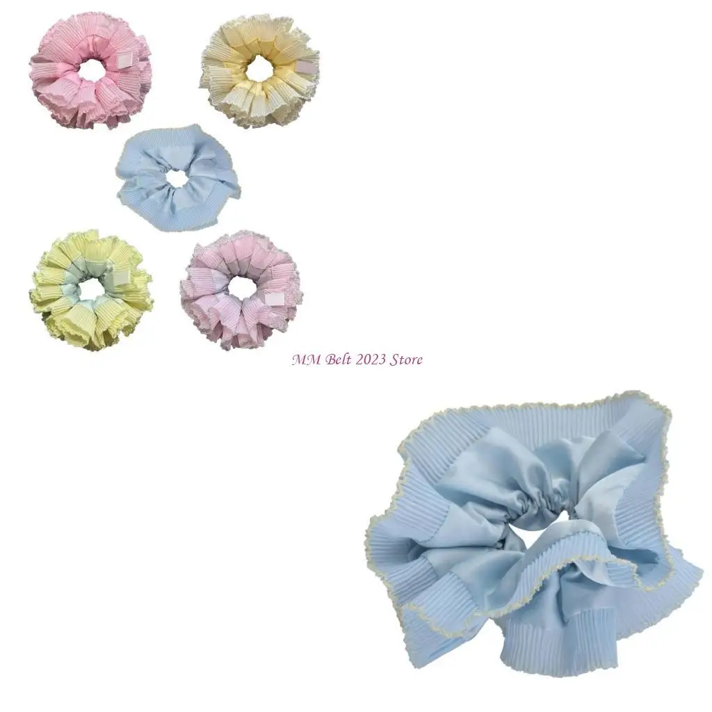 49ME Multi Layer Hair Scrunchies Soft Fabric Comfortable Elastic for Hairstyles
49ME Multi Layer Hair Scrunchies Soft Fabric Comfortable Elastic for Hairstyles