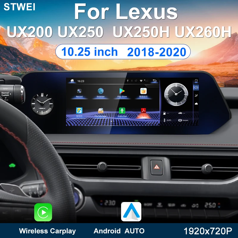 Android 13 для Lexus UX UX 200 UX 250 UX 250H UX 260H 2018-2020 Автомобильный радиоприемник Мультимедийный плеер Carplay GPS 4G Стерео
Android 13 для Lexus UX UX 200 UX 250 UX 250H UX 260H 2018-2020 Автомобильный радиоприемник Мультимедийный плеер Carplay GPS 4G Стерео
