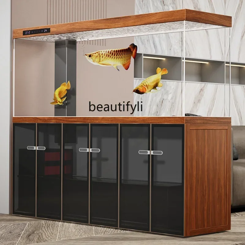 cqyHigh-end fish tank medium and large living room household water-free box industrial arowana tank new model
cqyHigh-end fish tank medium and large living room household water-free box industrial arowana tank new model