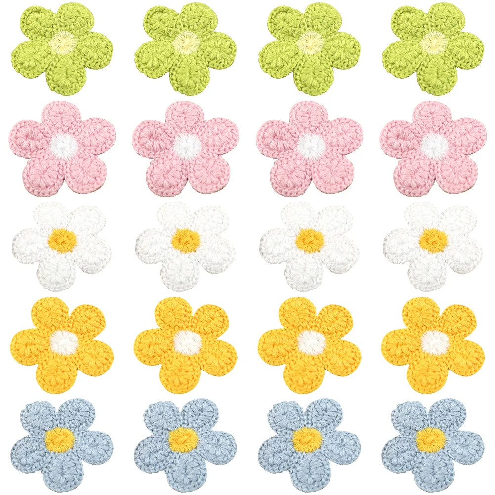 20 Pcs Five-petal Flower Cloth Sticker DIY Coat Patches Hats Decorate Small Clothes Polyester
20 Pcs Five-petal Flower Cloth Sticker DIY Coat Patches Hats Decorate Small Clothes Polyester