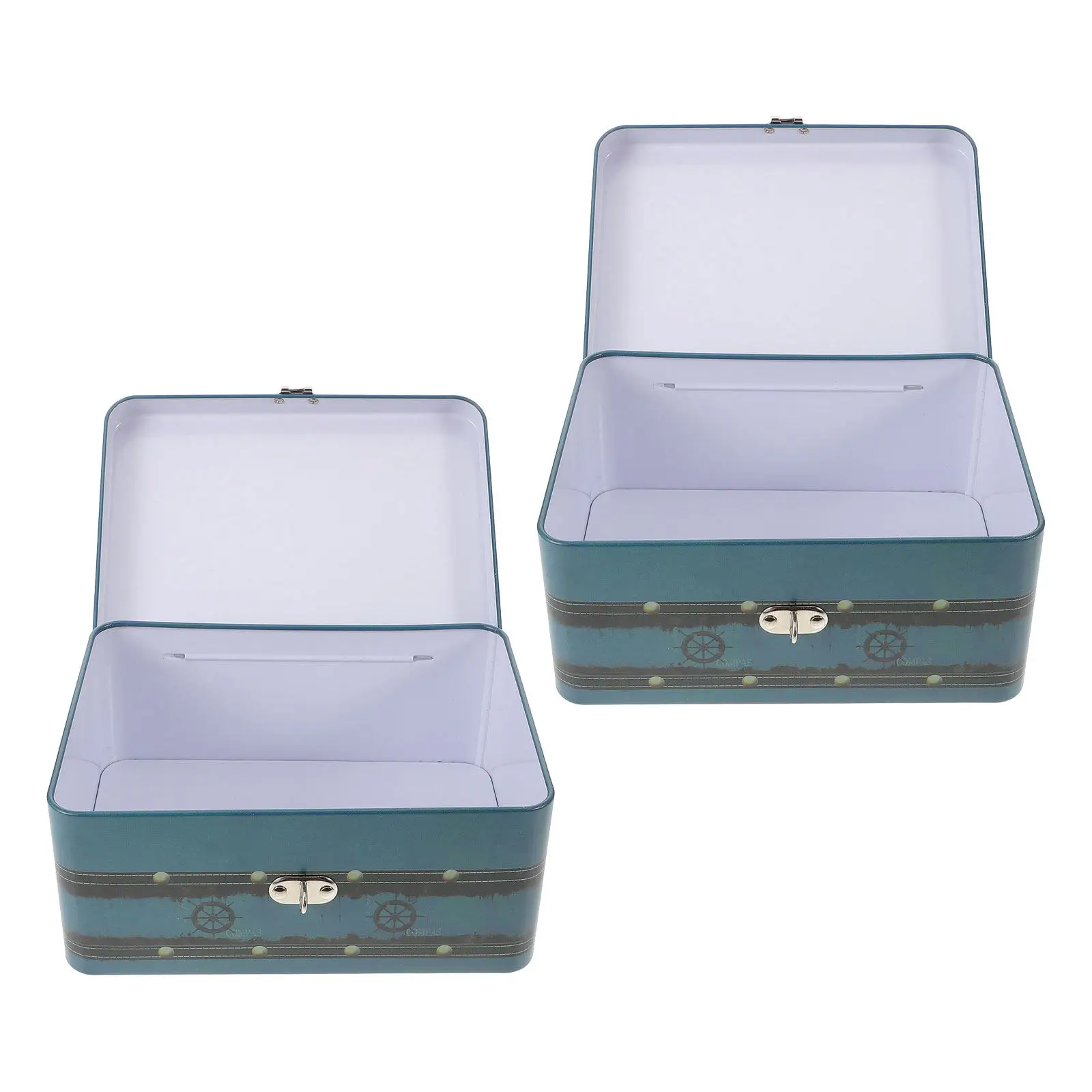 Винтажный жестяной сундук с замком, зеленый органайзер с откидной крышкой для украшений и памятных вещей, ретро-декоративный футляр-органайзер
Винтажный жестяной сундук с замком, зеленый органайзер с откидной крышкой для украшений и памятных вещей, ретро-декоративный футляр-органайзер