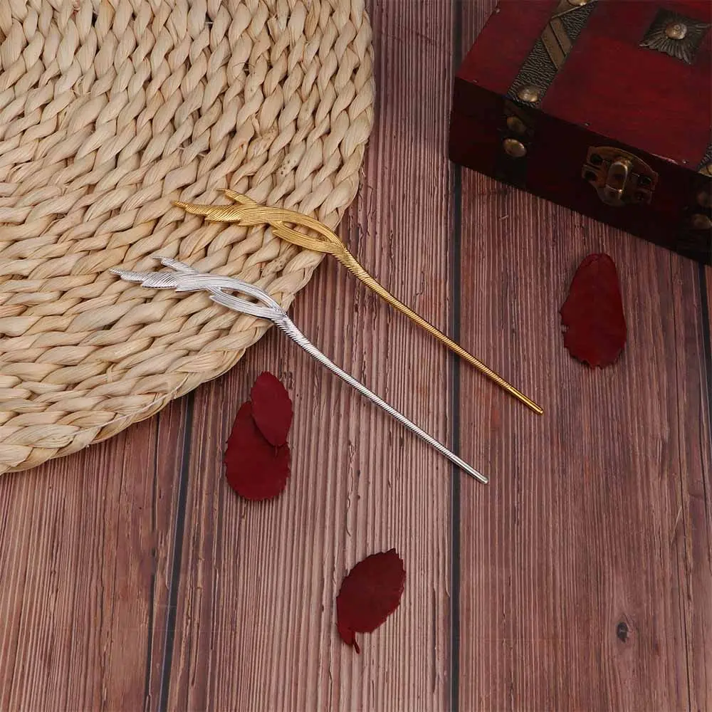 Ancient Headwear Women Girls Feather Bridal Hair Fork Hairpin Bird Hair Stick
Ancient Headwear Women Girls Feather Bridal Hair Fork Hairpin Bird Hair Stick