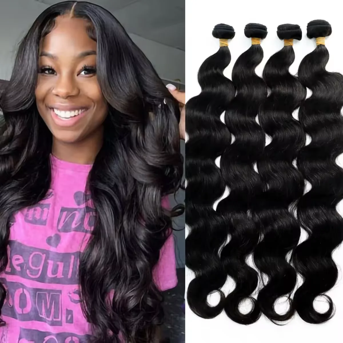 Волосы Body Wave 28, 30, 34 дюйма, бразильские волосы Remy Raw Virgin, необработанные, 100% человеческие волосы, волнистые наращивания, 1, 3, 4, 5 пучков, предложение 
Волосы Body Wave 28, 30, 34 дюйма, бразильские волосы Remy Raw Virgin, необработанные, 100% человеческие волосы, волнистые наращивания, 1, 3, 4, 5 пучков, предложение