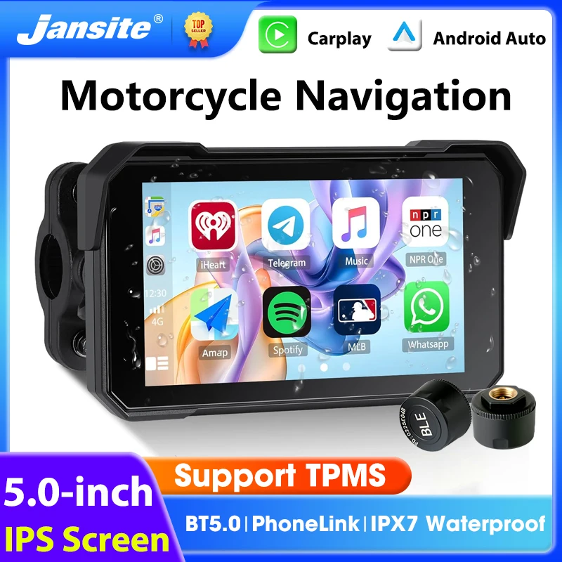 5 inch Touch Screen Motorcycle Carplay GPS Navigation IPX7 Waterproof Wireless Android Auto Multimedia Digital Moto Dashboard
5 inch Touch Screen Motorcycle Carplay GPS Navigation IPX7 Waterproof Wireless Android Auto Multimedia Digital Moto Dashboard