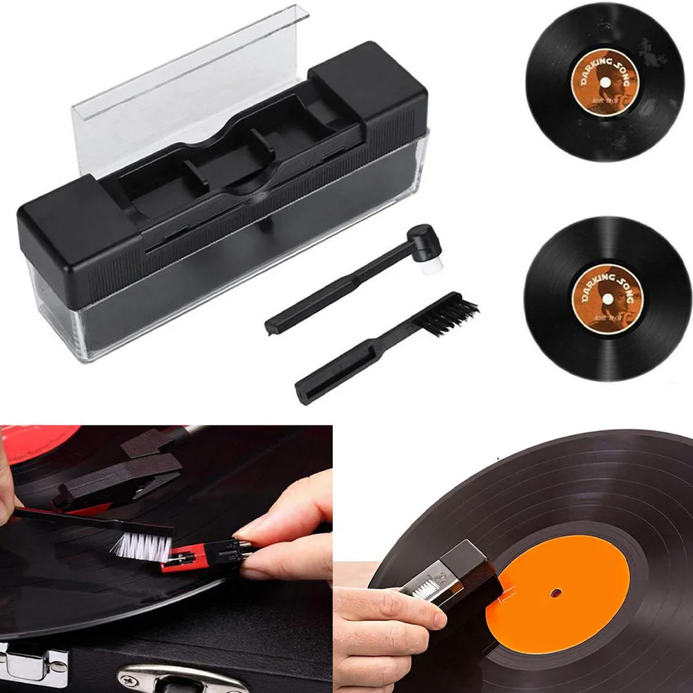 1 set Phono Cleaning Brush Set Vinyl Record Fiber Carbon Wool Anti Static Dust Removal Safe Durable ABS Material for Record
1 set Phono Cleaning Brush Set Vinyl Record Fiber Carbon Wool Anti Static Dust Removal Safe Durable ABS Material for Record