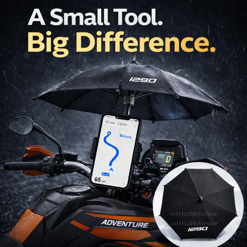 For KTM Adventure Motorcycle Phone Umbrella Holder Waterproof Sunshade Anti Glare Rainproof Handlebar GPS Mount
For KTM Adventure Motorcycle Phone Umbrella Holder Waterproof Sunshade Anti Glare Rainproof Handlebar GPS Mount