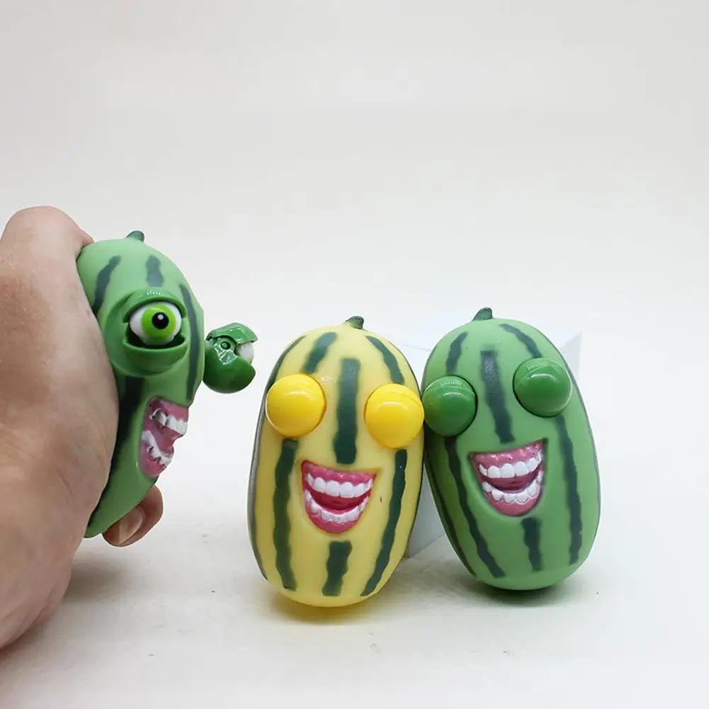 Anti-Stress Squeezable Toy Eye-Popping Watermelon Decompression Fidgets Toy For Kids Student Anxiety Stress Relief Toy J9G2
Anti-Stress Squeezable Toy Eye-Popping Watermelon Decompression Fidgets Toy For Kids Student Anxiety Stress Relief Toy J9G2