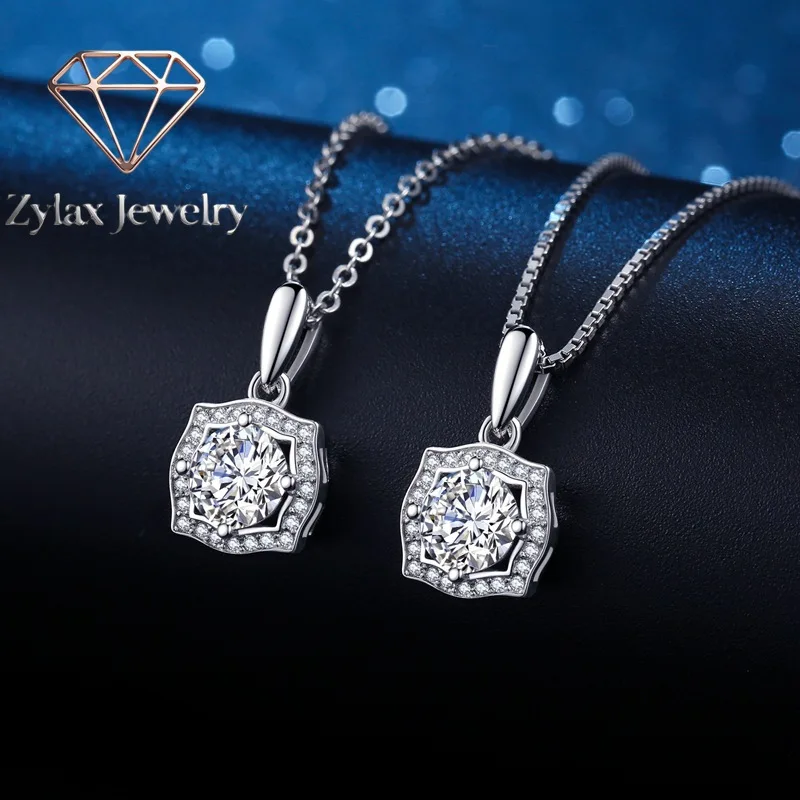 Zylax Jewelry 1Ct Moissanite Princess Square Bezel Necklace Women's PT950 Platinum - Timeless durable, soft yet tough, ideal for
Zylax Jewelry 1Ct Moissanite Princess Square Bezel Necklace Women's PT950 Platinum - Timeless durable, soft yet tough, ideal for