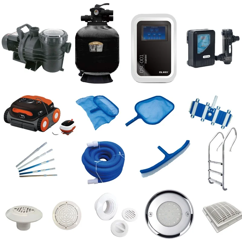 STLFDSL Hotel Resort Swimming Pool Turnkey Solution-Full Set Stainless Steel/Plastic/ABS Accessories Customizable Capacity Ladde
STLFDSL Hotel Resort Swimming Pool Turnkey Solution-Full Set Stainless Steel/Plastic/ABS Accessories Customizable Capacity Ladde