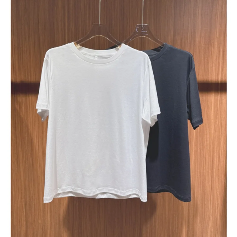 Spring New Arrival Crew Neck Center Back Seam Versatile Slimming Short-Sleeve T-Shirt
Spring New Arrival Crew Neck Center Back Seam Versatile Slimming Short-Sleeve T-Shirt