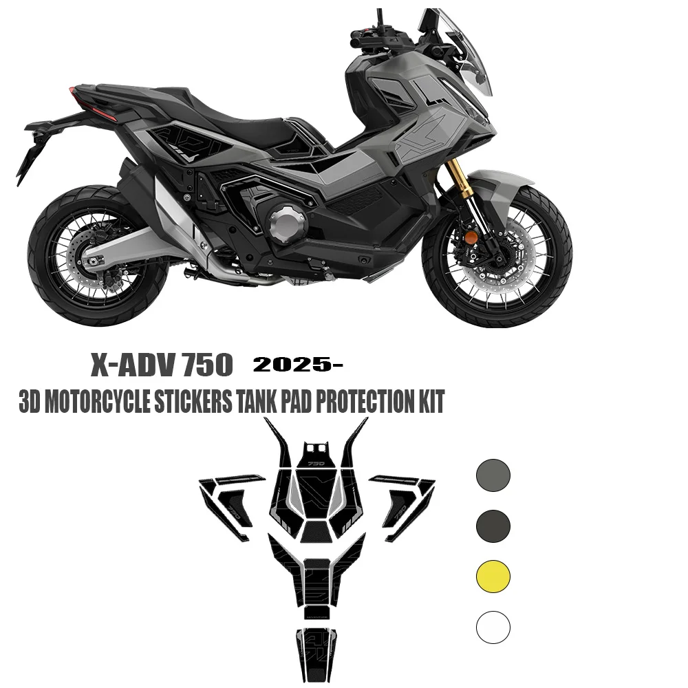 3D Resin Protected Tank Pad Sticker Kit For Honda X-ADV 750 Compatible with x adv750 2025
3D Resin Protected Tank Pad Sticker Kit For Honda X-ADV 750 Compatible with x adv750 2025