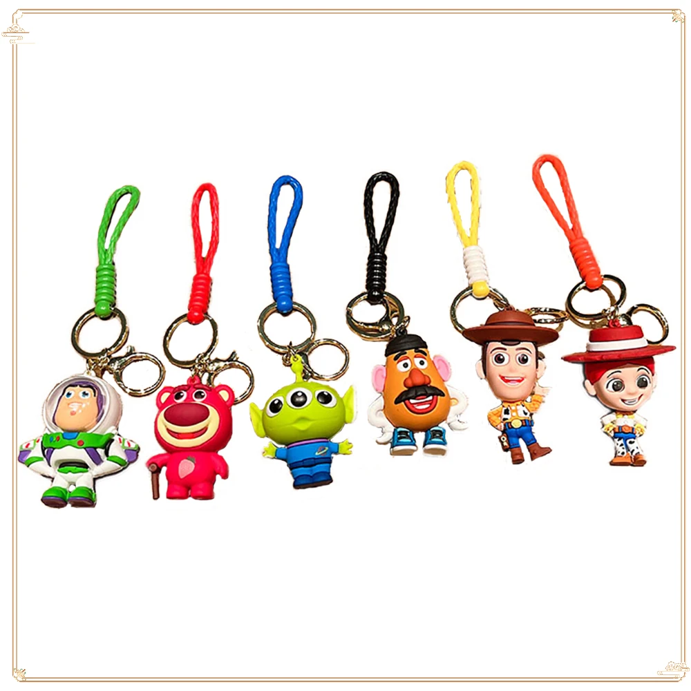 Disney Cartoon Toy Story Keychain Popular Character Buzz Lightyear Woody Doll Creative Backpack Pendant Children's Favorite Gift
Disney Cartoon Toy Story Keychain Popular Character Buzz Lightyear Woody Doll Creative Backpack Pendant Children's Favorite Gift
