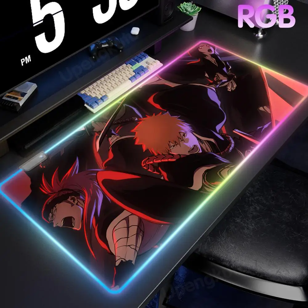 XXL BIG MousePads PC Computer Carpet BLEACHS Mouse Pad RGB Gaming Kurosaki Ichigo Anime Mouse Pad HD Gamer Large LED Light
XXL BIG MousePads PC Computer Carpet BLEACHS Mouse Pad RGB Gaming Kurosaki Ichigo Anime Mouse Pad HD Gamer Large LED Light
