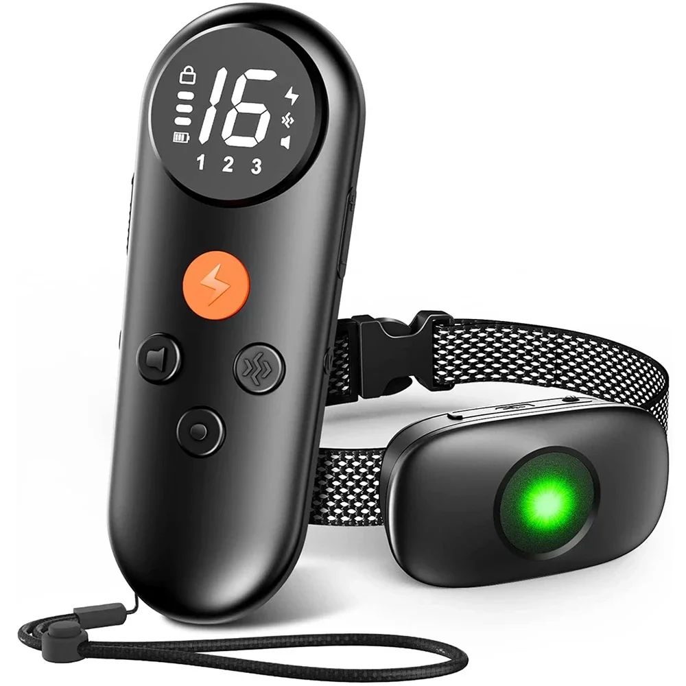 Smart Barking Stop Training Collar with Remote, Rechargeable Anti Bark Dog Collar, IPX7 Waterproof For Small Medium Large Dogs
Smart Barking Stop Training Collar with Remote, Rechargeable Anti Bark Dog Collar, IPX7 Waterproof For Small Medium Large Dogs