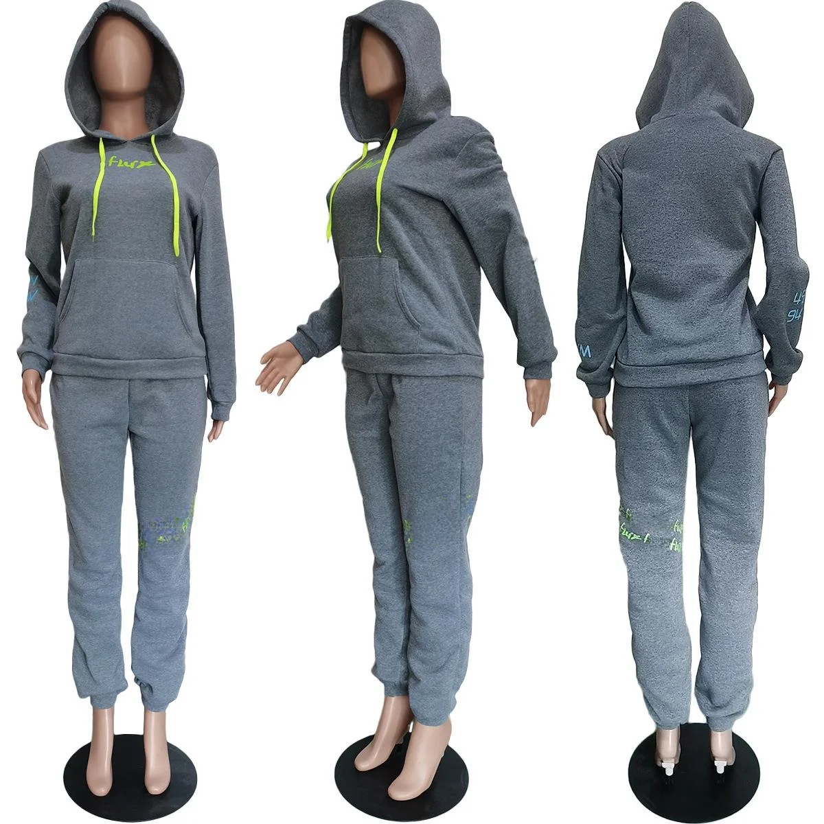 Women's Hooded Sweatirt Suit Comfortable Casual Clothing Set Other Material 00% Bedding Cover Other Pattern
Women's Hooded Sweatirt Suit Comfortable Casual Clothing Set Other Material 00% Bedding Cover Other Pattern