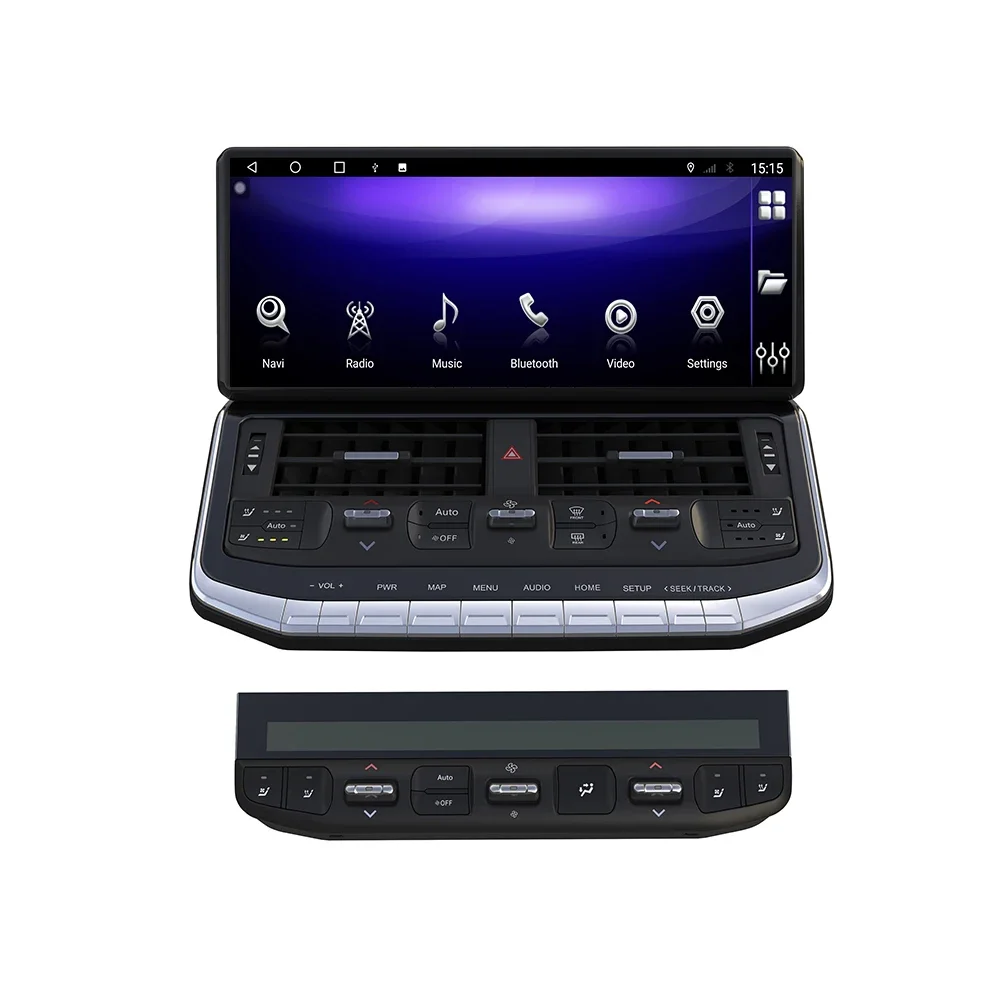 12.3inch 1920*720 Screen Android 12 Car Radio Toyota Landcruiser LC300 2022 EXR GXR Multimedia DSP OBD2 Mirror Link RGB DVD
12.3inch 1920*720 Screen Android 12 Car Radio Toyota Landcruiser LC300 2022 EXR GXR Multimedia DSP OBD2 Mirror Link RGB DVD