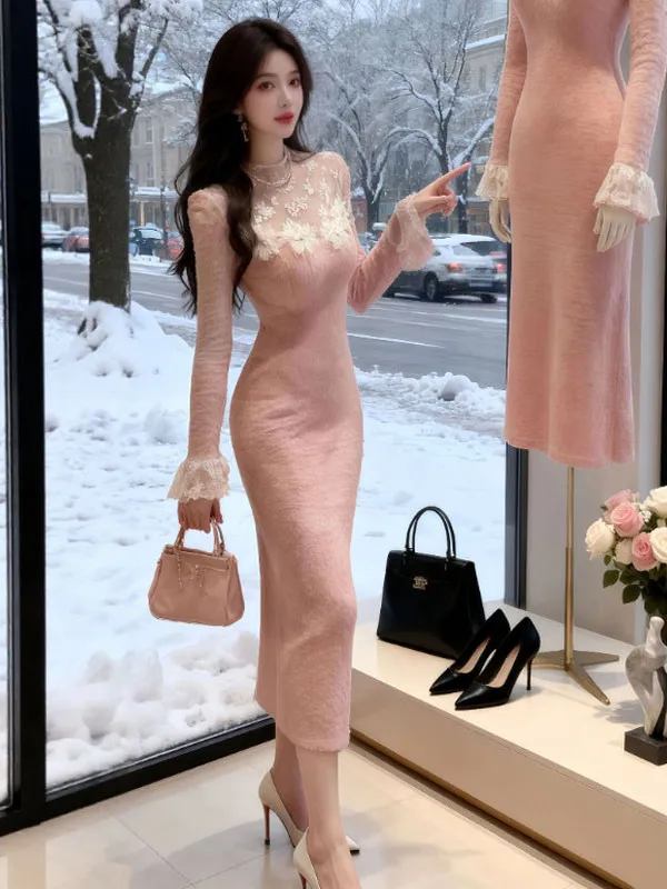 Warm Knitted Dr Ele Slim Fit Beautiful Cotton Long Skirt for Women in Winter Sli Busin Casual Ci Commute Date
Warm Knitted Dr Ele Slim Fit Beautiful Cotton Long Skirt for Women in Winter Sli Busin Casual Ci Commute Date